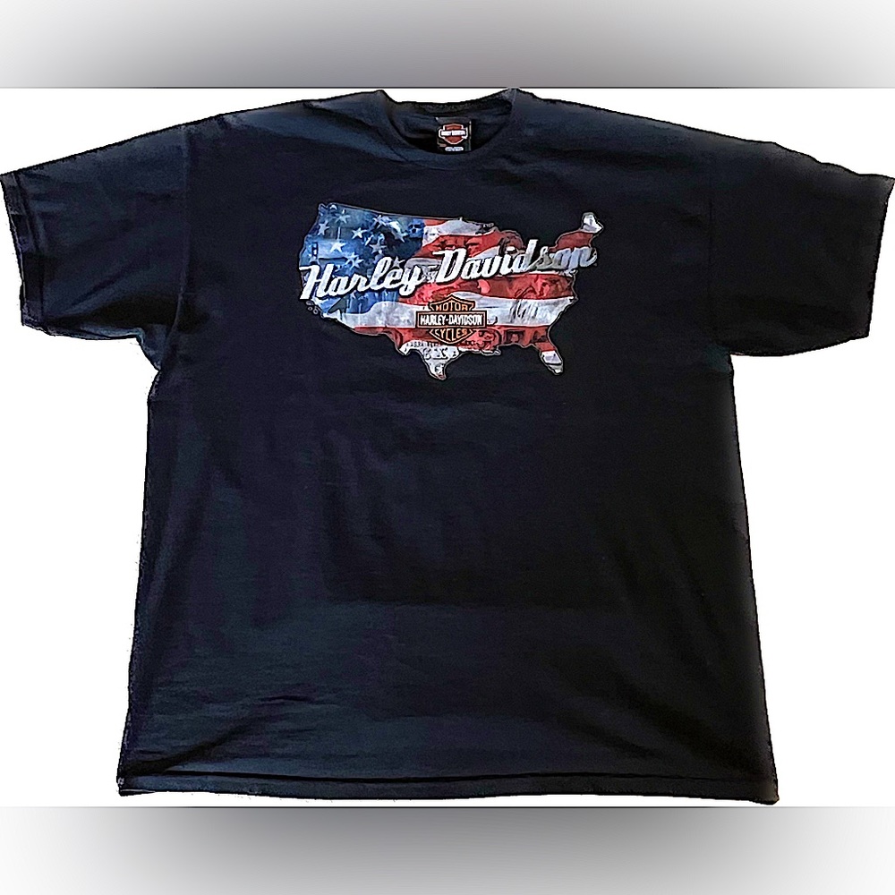 Vintage Cajun Harley-Davidson Tee